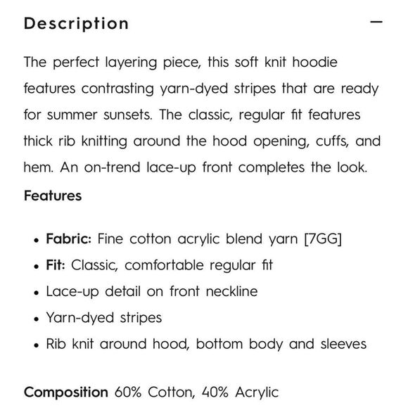 ROXY White Rainbow Hoodie Stripes Medium Hooded Sweatshirt Pullover Athleisure - Picture 9 of 10